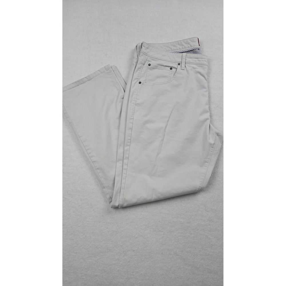 UNTUCKit‎ Mens 38x32 Relaxed Fit Chino Pants Beige Cotton Elastane